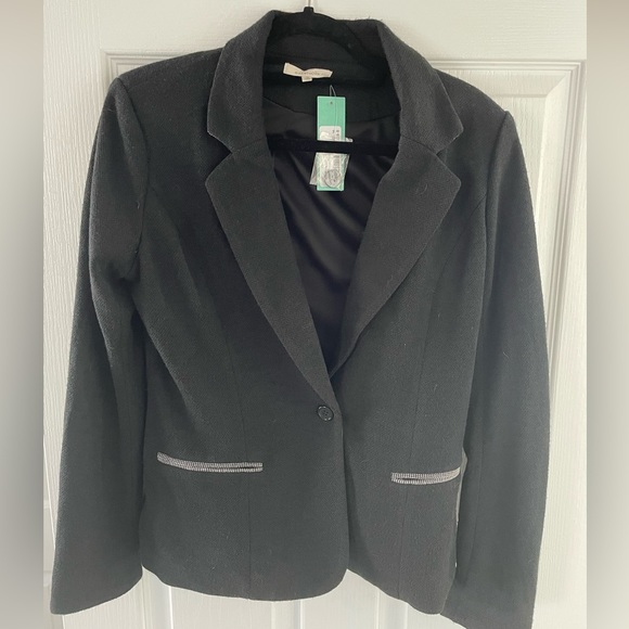 Hawthorn medium black elbow patch blazer - Picture 1 of 3